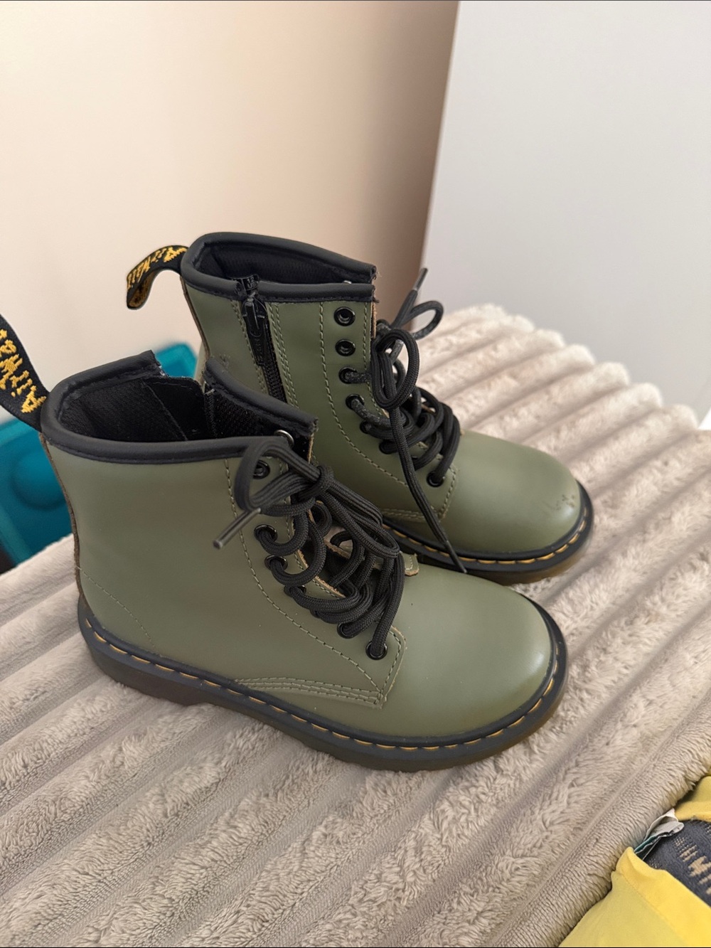Olive Green Doc Martens